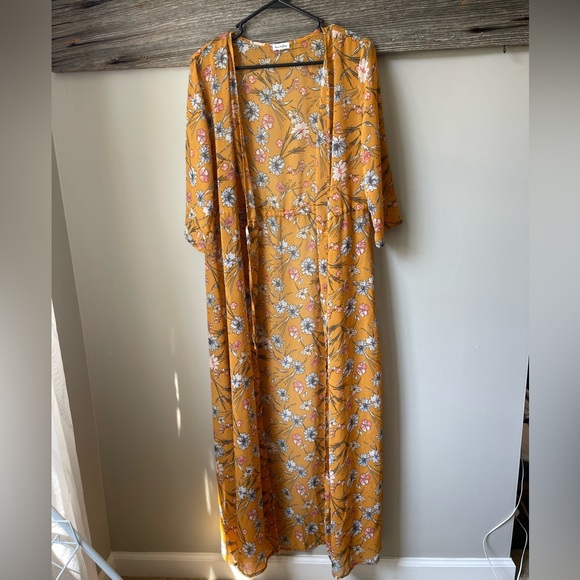 Love fire kimono/robe - Picture 2 of 6